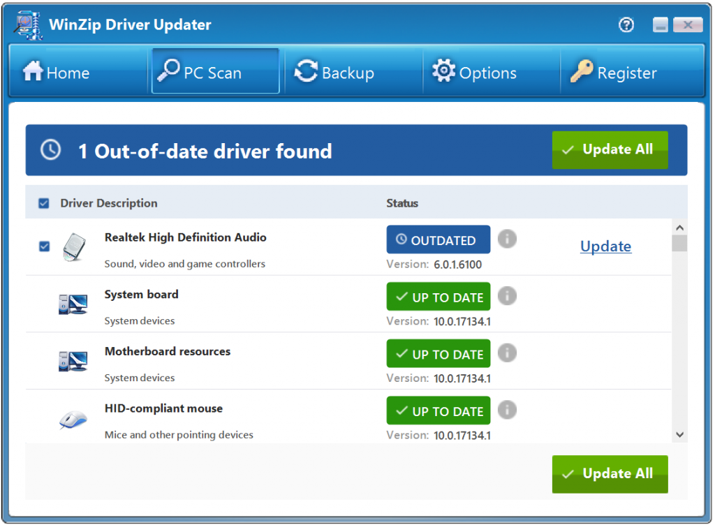 WinZip Driver Updater Crack 5.41.0.25 & License 