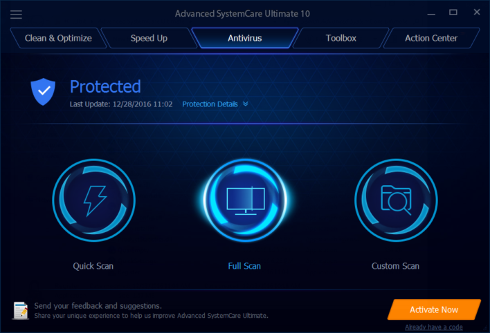 Advanced SystemCare Ultimate Activation Key