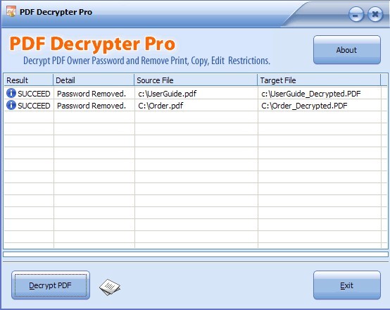 PDF Decrypter Pro License Key