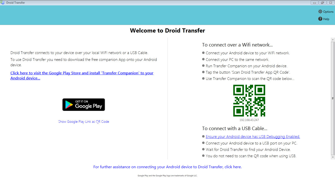 Droid Transfer Activation Key