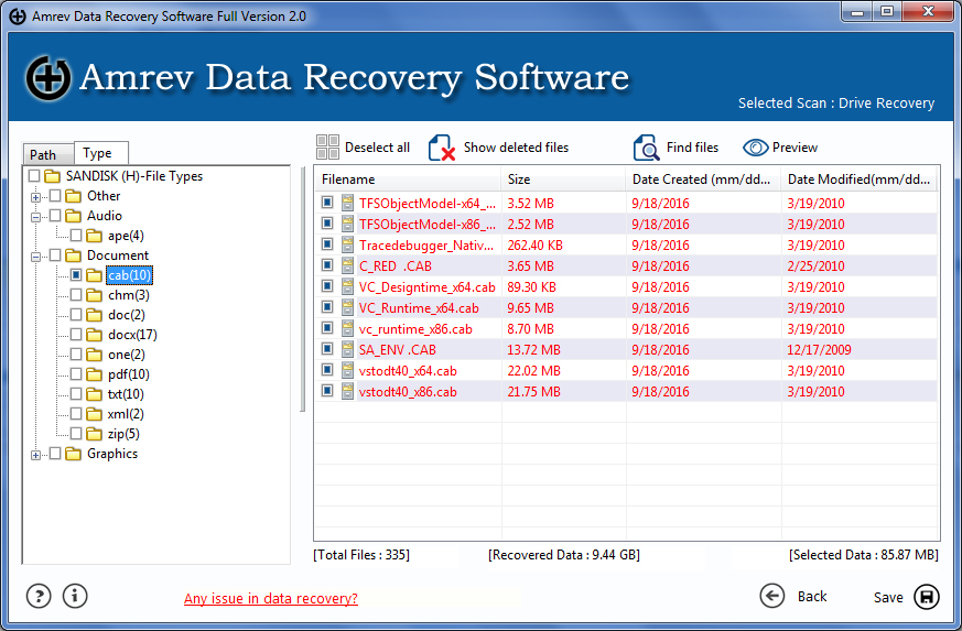 Amrev Data Recovery Free Download
