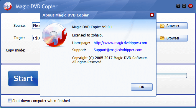 Magic DVD Copier Registration Code